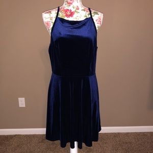 XXL Navy Dress by Speechless.  NWT